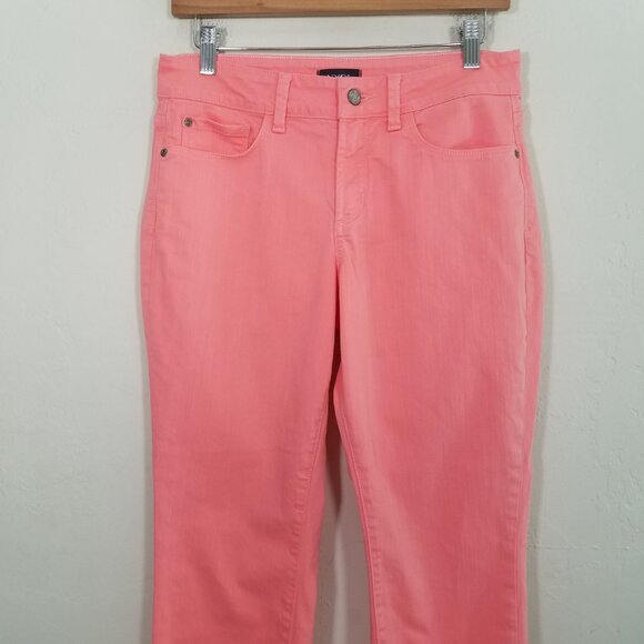 NYDJ ALINA Convertible Ankle LiftxTuck Stretch Jeans Pant Size 4 - Picture 2 of 8
